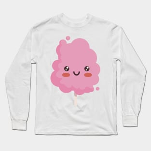 Kawaii Cute Cotton Candy Long Sleeve T-Shirt